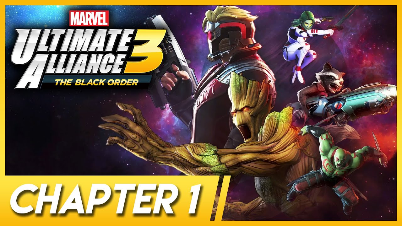 Marvel Ultimate Alliance 3 Chapter 1 Kree Ship Story Playthrough No Commentary