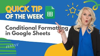 Conditional Formatting with Google Sheets