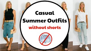 Casual Summer Outfits & Fashion Lookbook | Fashion over 40