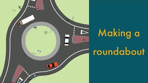 Making a roundabout in intersection controller.
