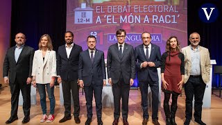 The best moments of the electoral debate of 'La Vanguardia' and 'RAC1'