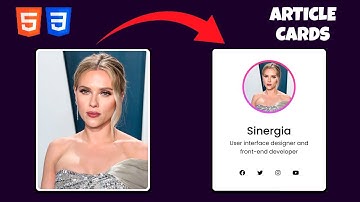 Crea Tarjetas Animadas "On Hover" Sólo con CSS y HTML