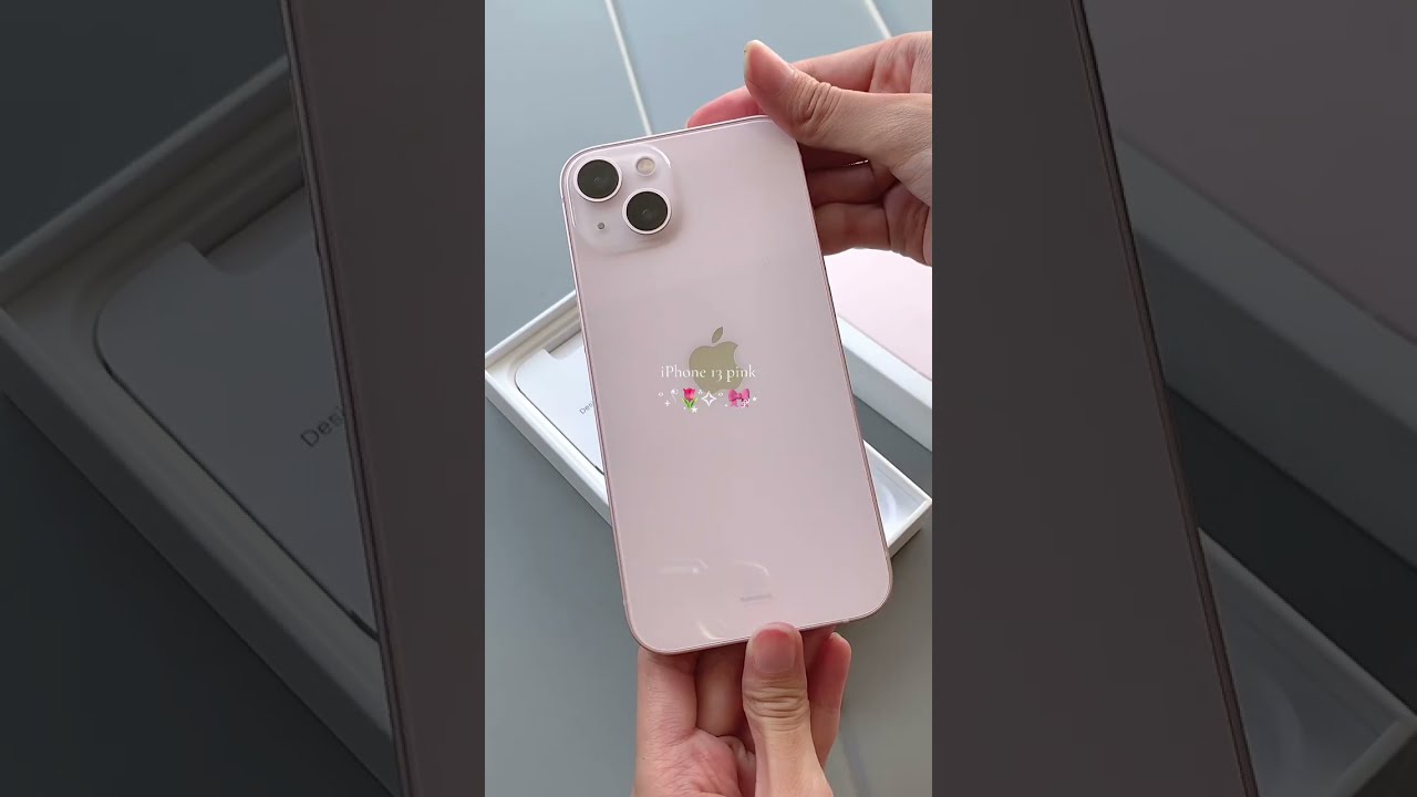 IPHONE 13 Pink Unboxing Iphone Iphone13 Trending Fyp