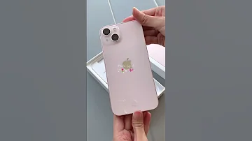 IPHONE 13 Pink Unboxing Iphone Iphone13 Trending Fyp 