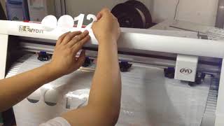 3M cutting part1（MYCUT cutting plotter）
