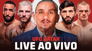 CALVÃO BUENO NARRA UFC QATAR: TSARUKYAN VS HOOKER