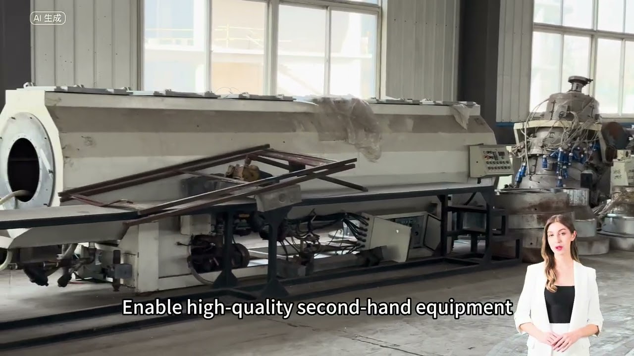 Purchase and sell second-hand plastic machinery