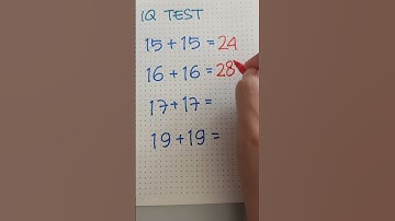 "IQ Test: Solve These Puzzles in 2 Minutes! 🧠 Only Geniuses Can Do It! 😱 #IQTest"