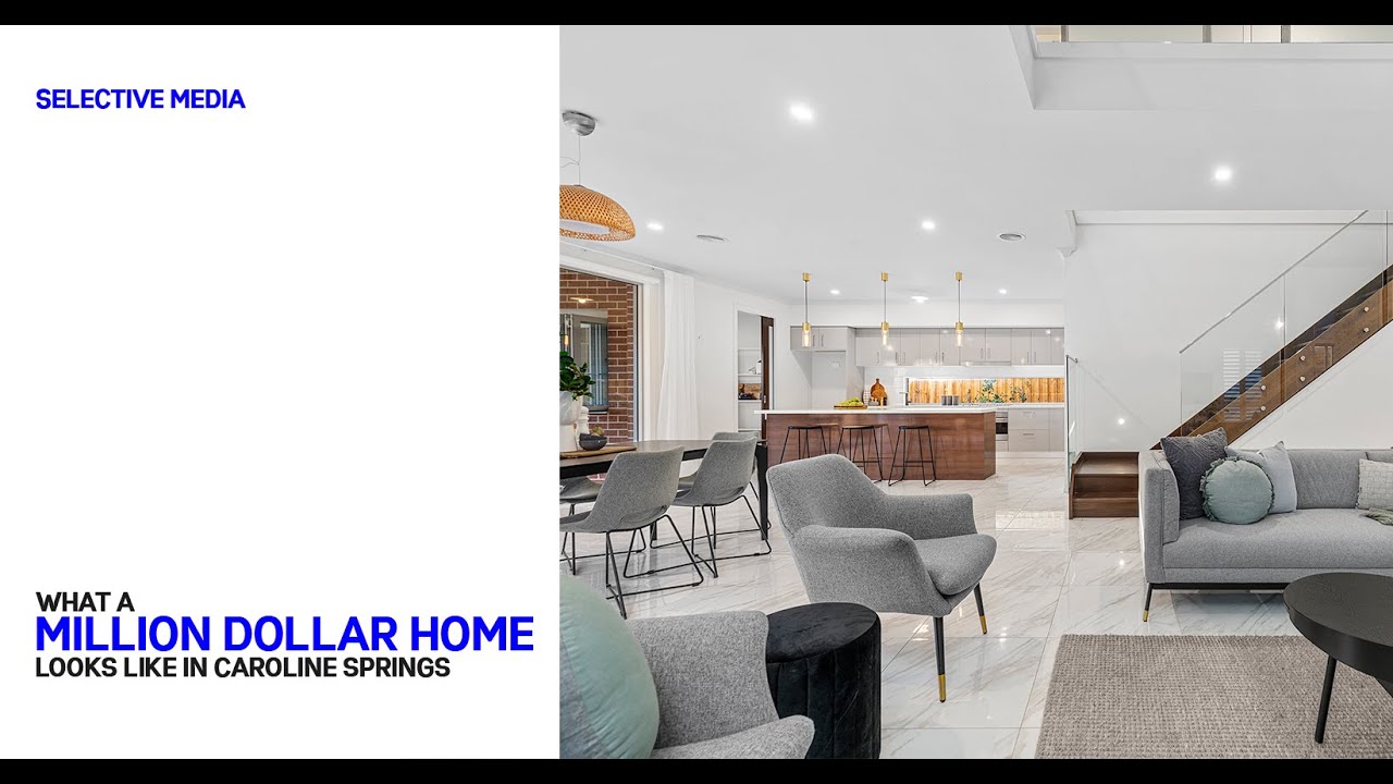 Inside the Million Dollar Residence in Caroline Springs Shot for Harcourts YouTube