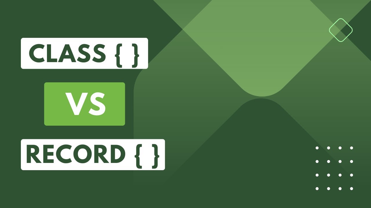 Class vs Record - YouTube