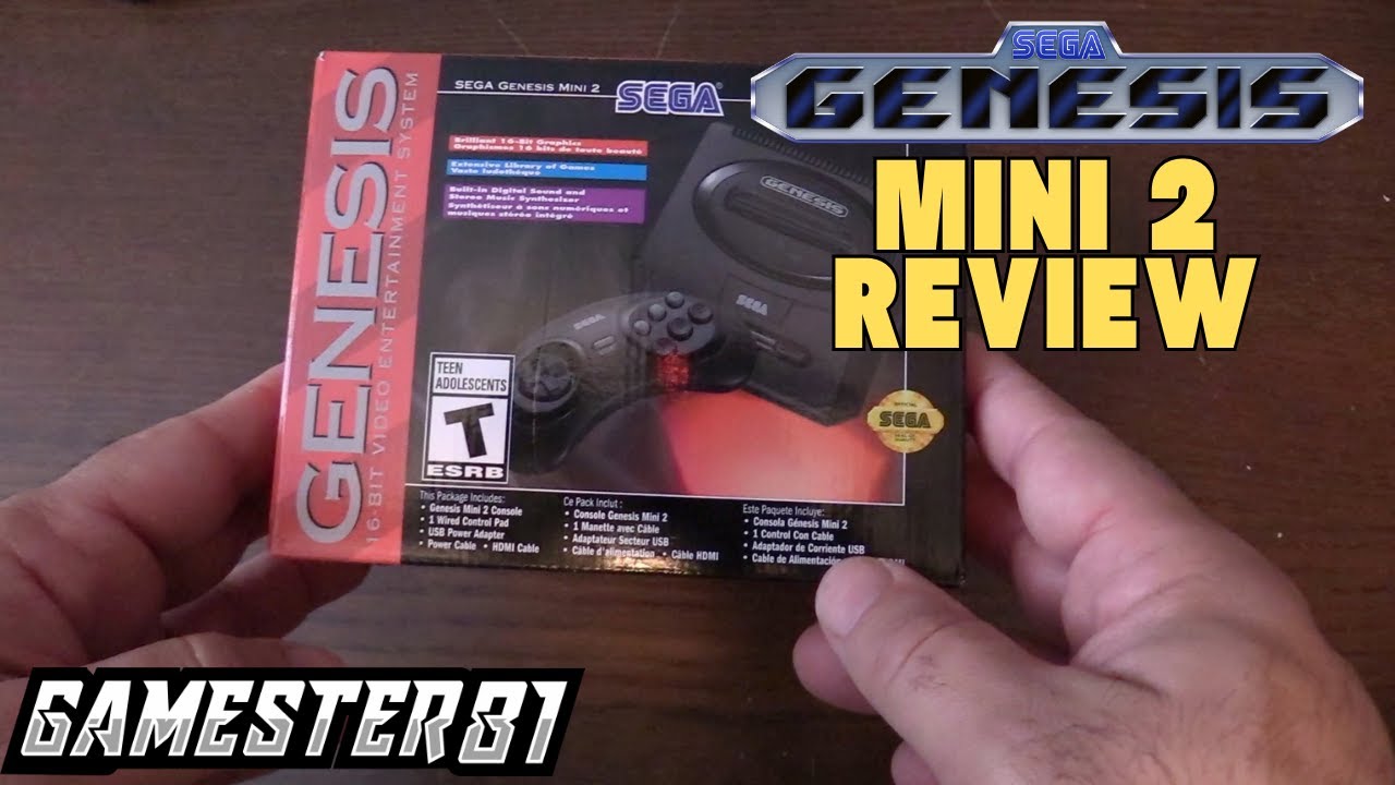 Sega Genesis Mini 2 System Review - YouTube