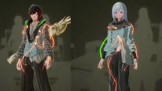 Scarlet Nexus All Heir Attire Outfits DLC