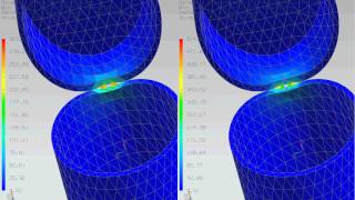 NX 7.5 Advance Simulation - NX Nastran - Stress analysis - Elemental & Element Nodal