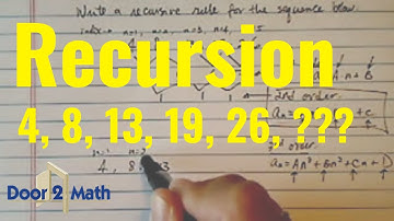 How to Find a NUMBER PATTERN | Recursive Sequence: 4 , 8 ,13 , 19 , 26 , ? | Series | Common Ratio