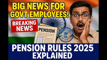 BIG Update for Government Employees: New Pension Rules 2025 Explained! | CCS Pension Changes