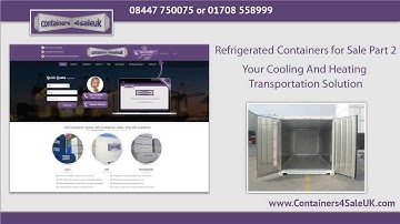 Refrigerated Container for Sale Part 2