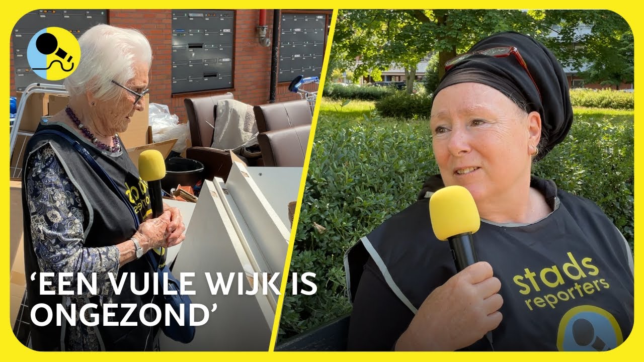 De Stadsreporters uit de Wildeman zoeken naar oplossingen voor het vuil op straat