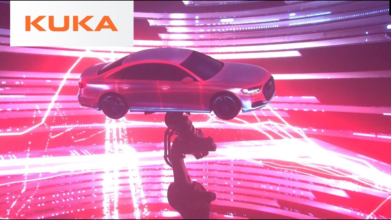Audi + KUKA - Projection Mapping with Robots is Visually Stunning - YouTube