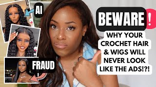 BUYER BEWARE| THESE COMPANIES ARE USING LIES TO GET YOU TO BUY HUMAN HAIR CROCHET & WIGS| LIA LAVON screenshot 5