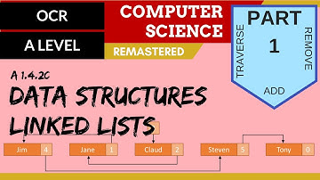 92. OCR A Level (H446) SLR14 - 1.4 Data structures part 1 - Linked lists (operations)