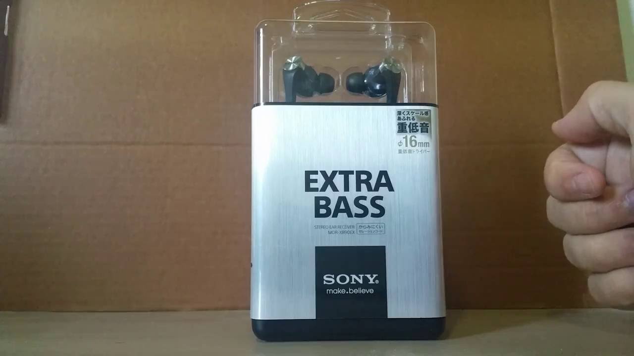 Sony Xb90ex Dr Sony Classic Earphones Sony MDR-XB90EX Extra Bass