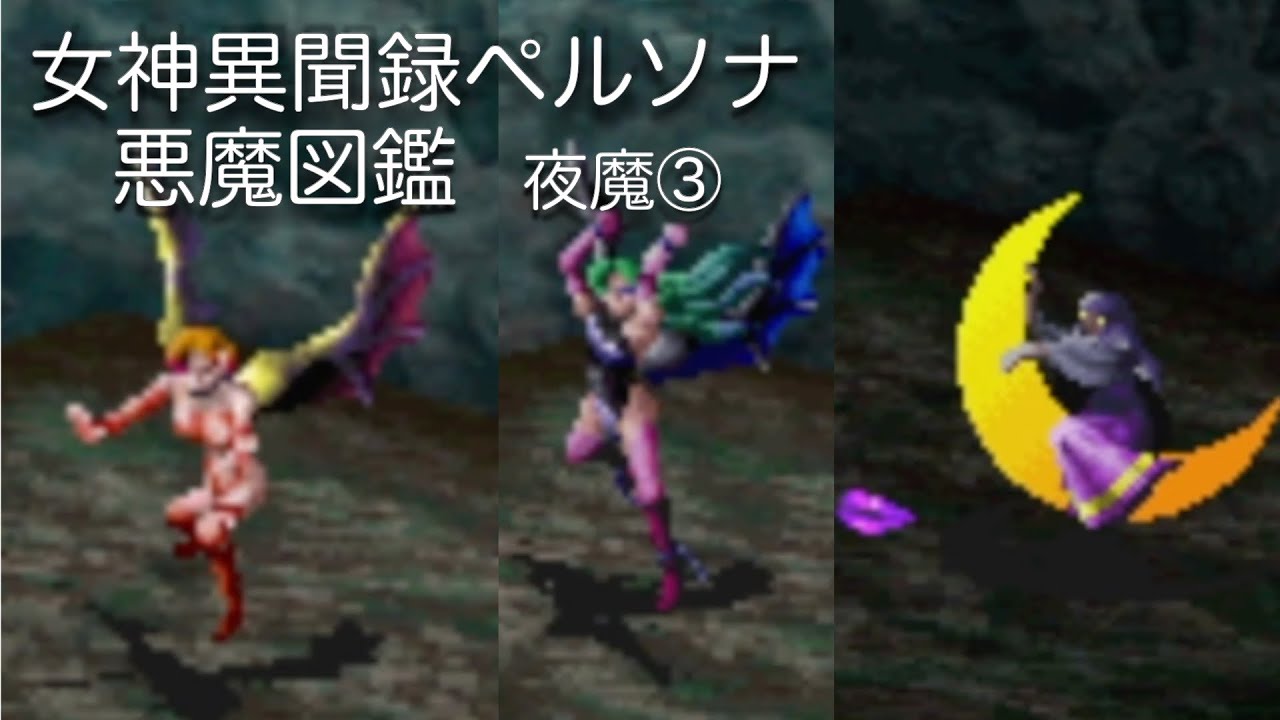 女神異聞録ペルソナ：悪魔図鑑 夜魔③/Revelations Persona - YouTube