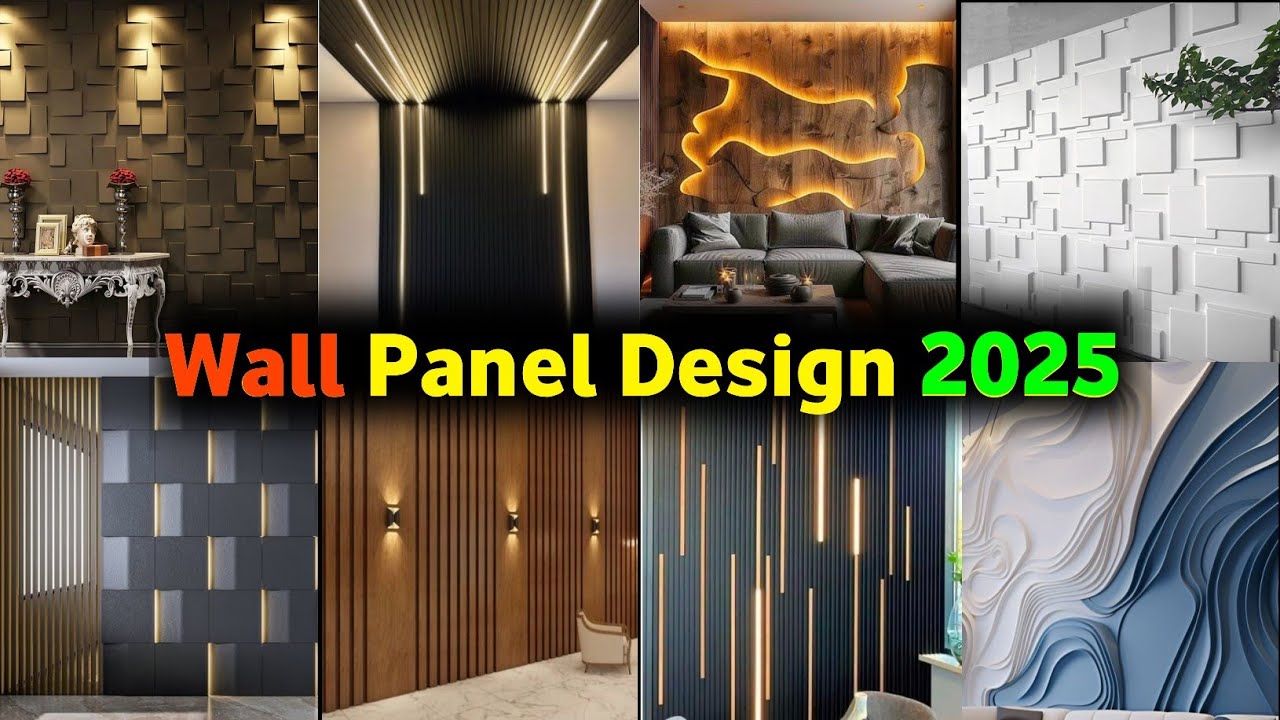 Wall Panel Design ideas for Bedroom 2025 | wall panel installation 2025 ...