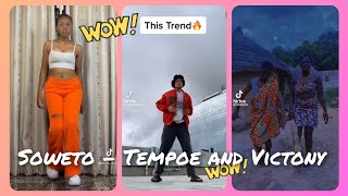 Soweto I no go follow your parents go DANCE CHALLENGE - TEMPOE AND VICTONY | CHECK DESCRIPTION