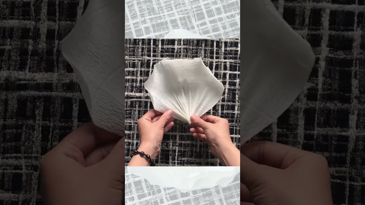 Giant Crepe Paper Flower Tutorial For A Wedding Backdrop TA Diy Ideas