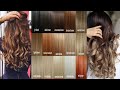 Indian skin tone hair color ideas/brown hair highlights for Indian skin