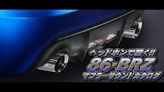 86&BRZ マフラーサウンドカタログ  V OPT 225 ③