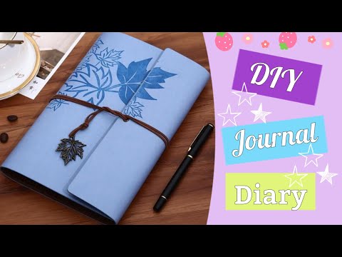 DIY JOURNAL SET / How to Make Journal Set at Home / DIY Journal