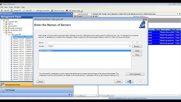 Management Pack Testing and Tuning using MP Studio