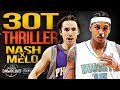 MVP Steve Nash x Young Carmelo Anthony Battle In a 3OT Thriller 😤😱