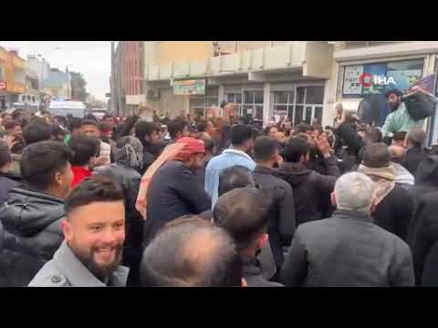 Suriye Sınırında Esed Rejiminin Çöküşü Kutlanıyor