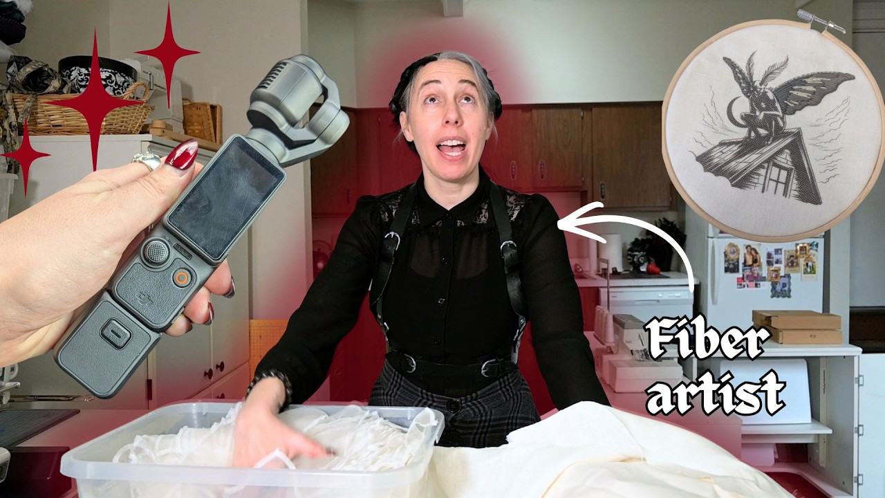 Видеоблог из студии 🪡 Разработка новых наборов для вышивания 🧵 Выставка диковинок 🪲 Новое фотообо...