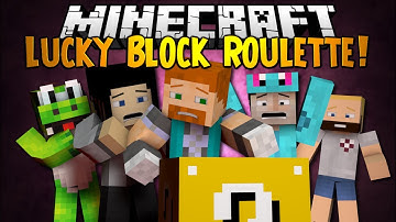Minecraft Mini-Game: LUCKY BLOCK ROULETTE!