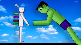 I Used SUPERHERO SYRINGES to Give this Ragdoll the Ultimate HULK Power in People Playground! screenshot 5