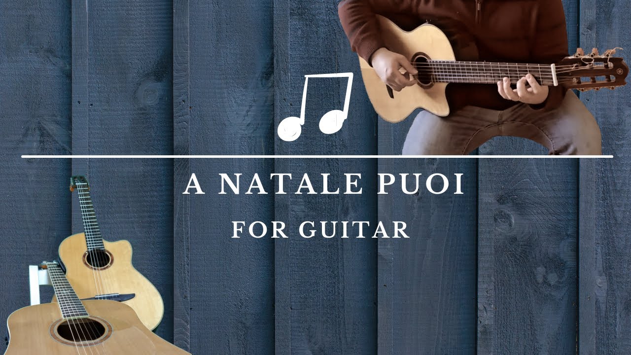 A Natale puoi spartito per chitarra (pubblicità - spot TV) #shorts