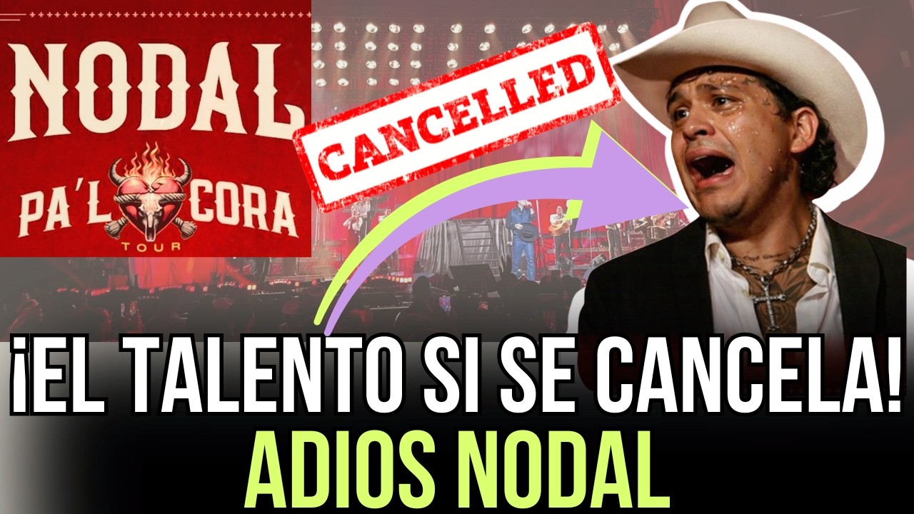 NODAL CANCELADO 3 VECES en 7 días y CAZZU AGOTA TODO en 25 minutos