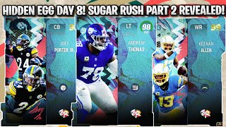 HIDDEN EGG DAY 8! ALL SUGAR RUSH PART 2 PLAYERS REVEALED! 99 KEENAN ALLEN, THOMAS (AGAIN), AND MORE!