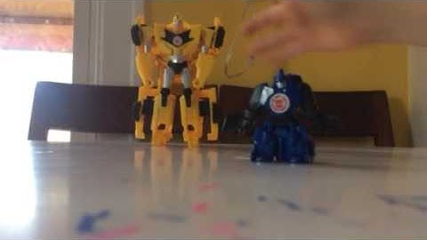 Transformers Combiner Force Bumblebee and Stuntwing toy