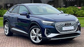 Approved Used Audi Q4 Sportback S Line 40 e-tron | Stafford Audi