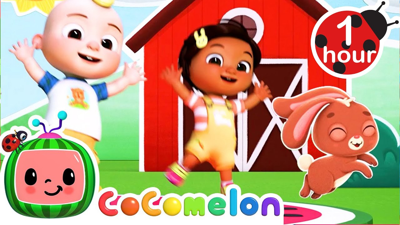 Hop Little Bunnies | Fun with JJ! | CoComelon Nursery Rhymes & Kids ...