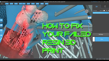 How to Add Supports in ChiTuBox - Part V - Fixing a Failed Resin 3D Print