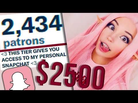 Snapchat belle delphine 17 of