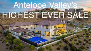 Antelope Valley s HIGHEST EVER SALE By Farris Tarazi