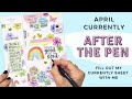PLAN WITH ME | AFTER THE PEN APRIL CURRENTLY | THE HAPPY PLANNER