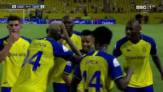 اهداف مباراة النصر وضمك 2-1 الدوري السعودي هدف تاليسكا