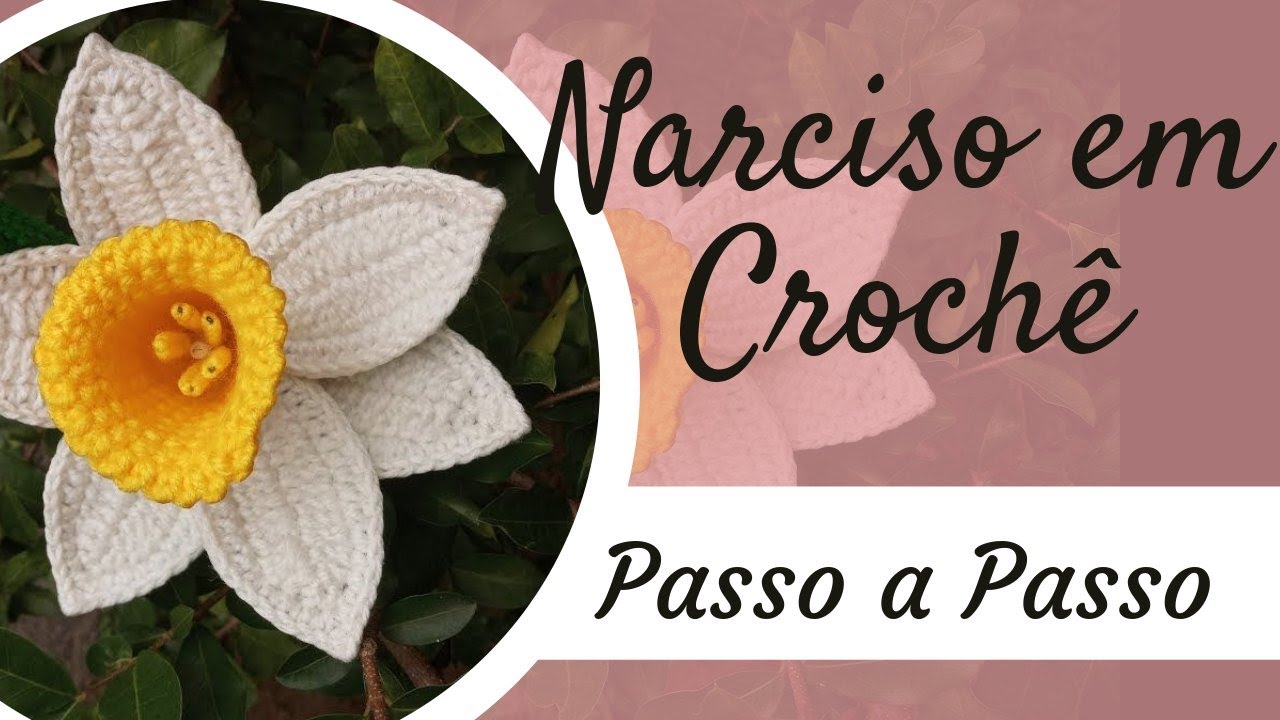NARCISO EM CROCHÊ 3D